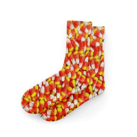 Candy Corn Socks - Picture 1 of 1